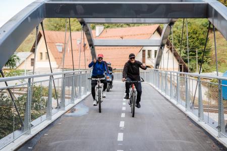 Otvoritev kolesarske CE-SˇT-SˇE-167